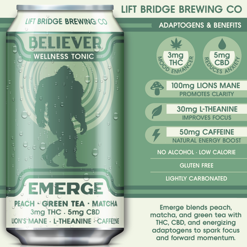 EMERGE · Wellness Tonic 4-Pack
