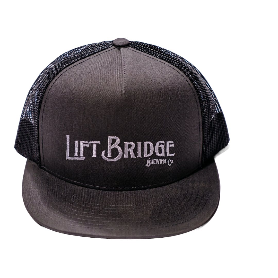 Grey Logo Trucker Hat