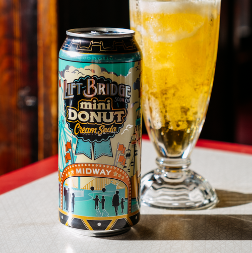 Mini Donut Cream Soda