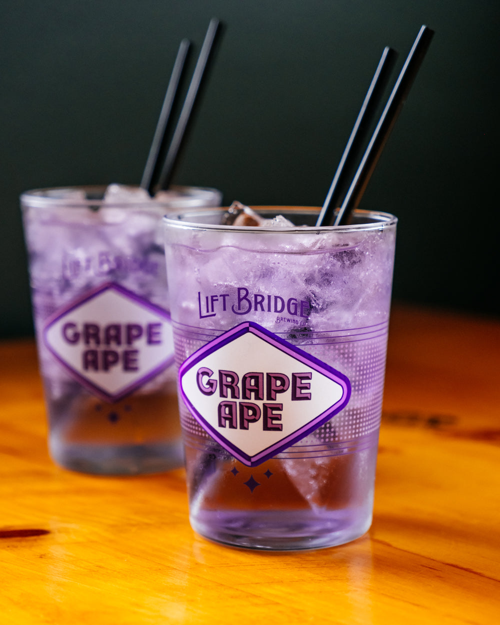The Grape Ape Glass