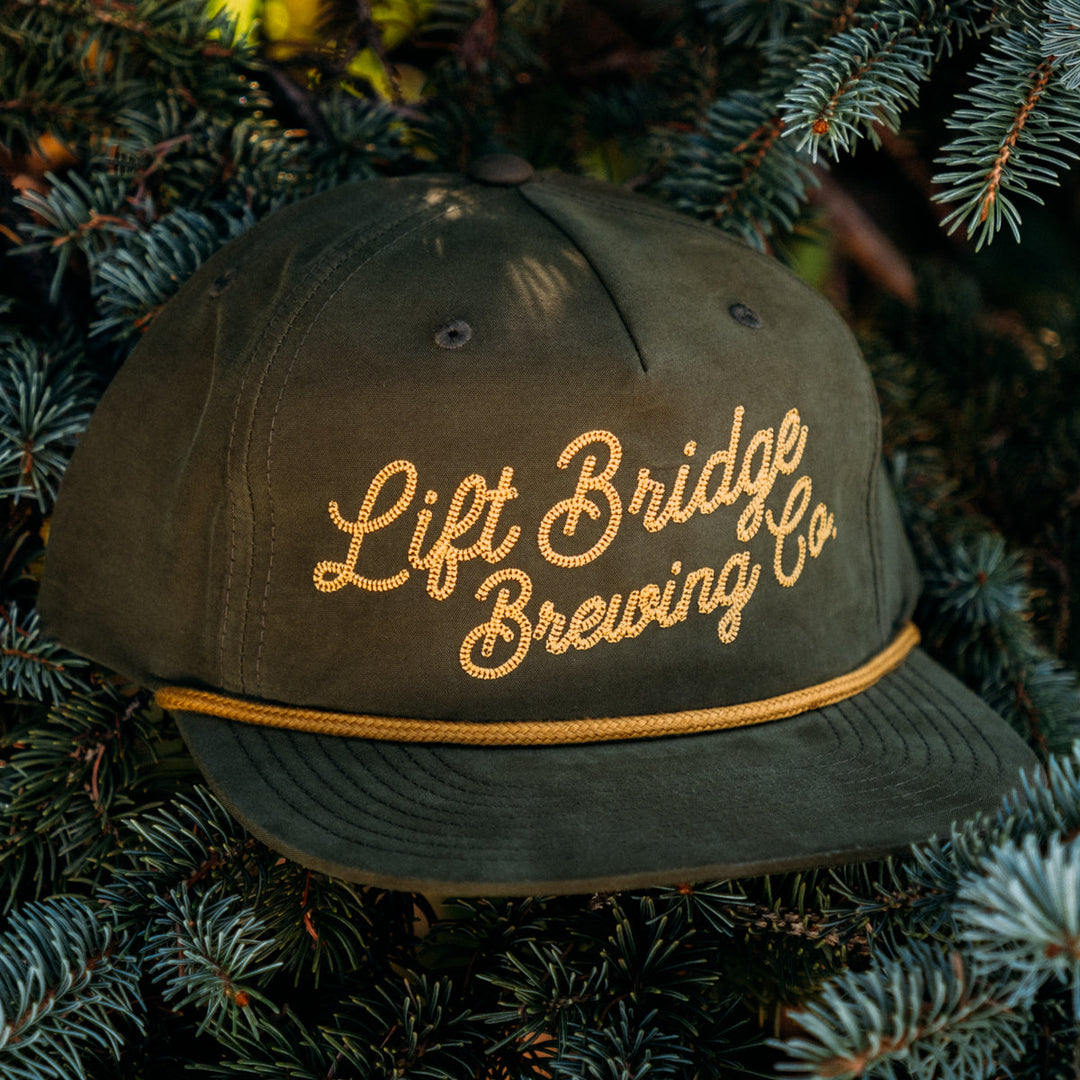 Chainstitch Rope Snapback Hat
