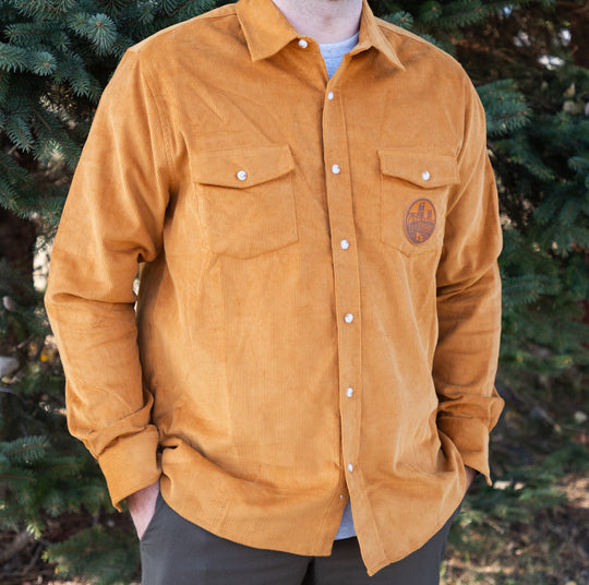 Corduroy Button Down Flannel