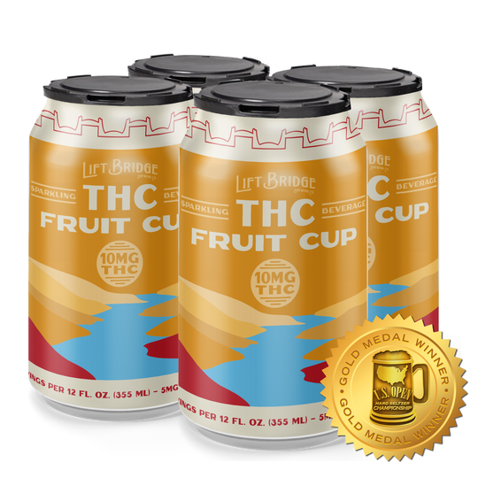 Fruit Cup 10mg THC Sparkling Beverage · 4-Pack