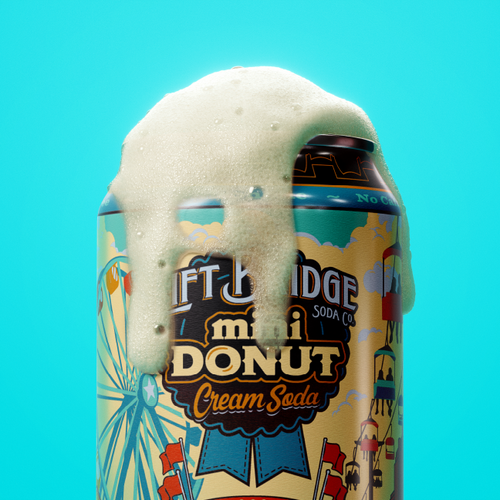 Mini Donut Cream Soda